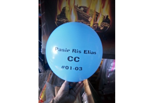 Light Blue with Black Ink